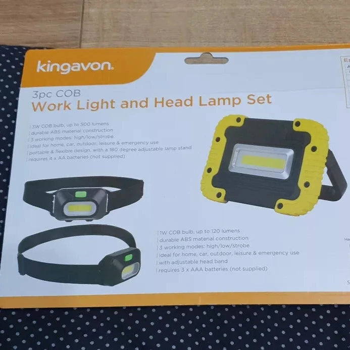 Kingavon Work & Headlight Set